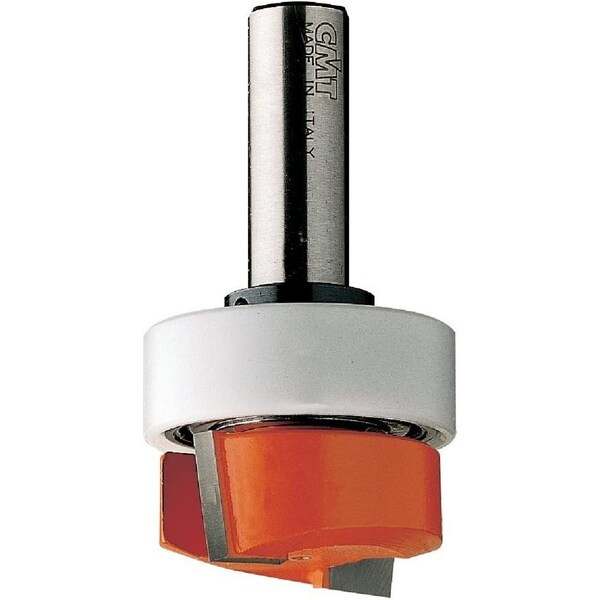 Bowl & Tray Bit With Bearing, 1/2-Inch Shank, 3/4-Inch Diameter, Carbide-Tipped